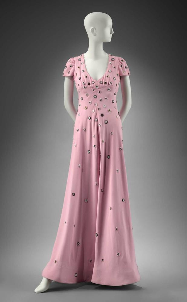 Dress worn by Barbra Streisand to 1969 Oscars