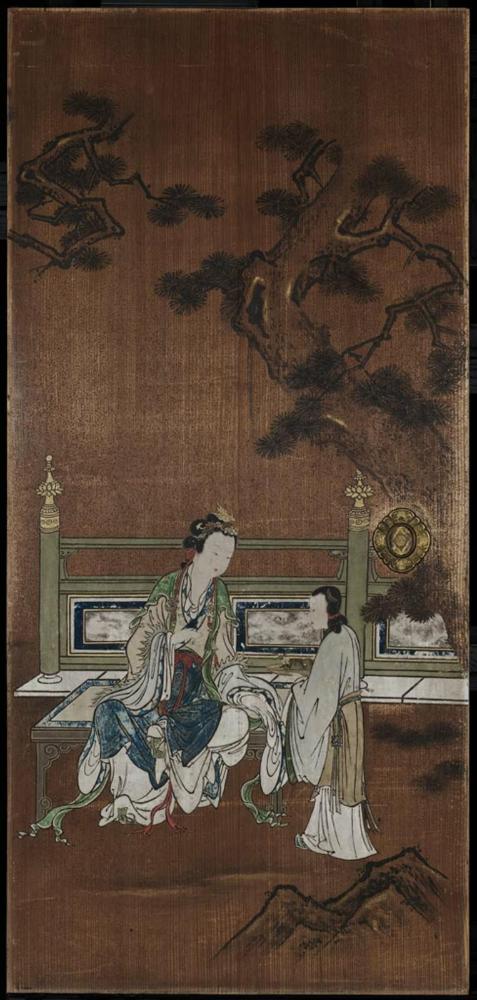 Xiwangmu (Seiôbo), Queen Mother of the West, and Attendants