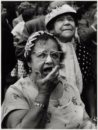 Close-up of Women in Hats