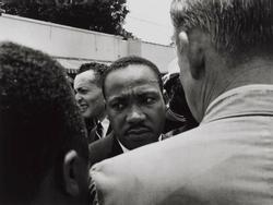 Dr. Martin Luther King Jr. Stopped by Police at Medgar Evers' Funeral, Jackson, MS