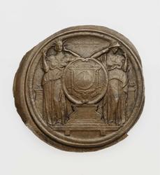Study for the Day and Night Bank Medallions