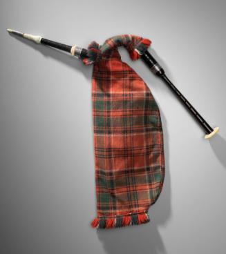 Bagpipe (highland pipes) and practice bagpipe ("goose")