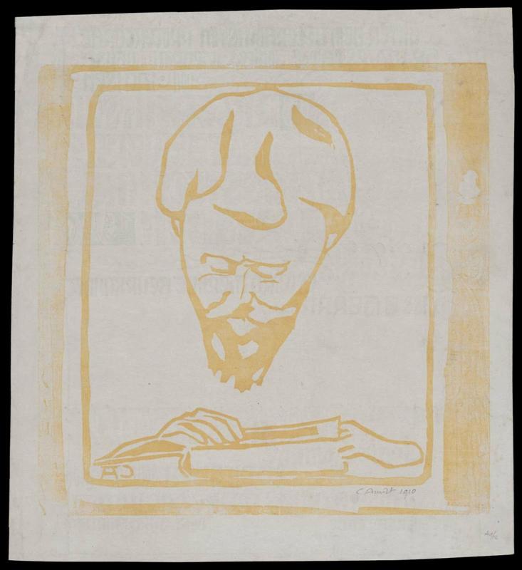 Giovanni Giacometti Reading