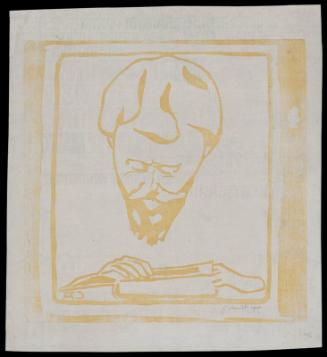Giovanni Giacometti Reading