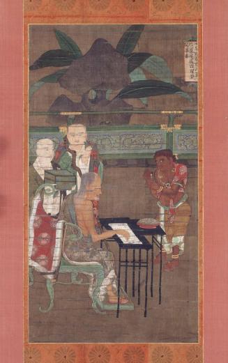 The First Luohan Pindolabharadvaja