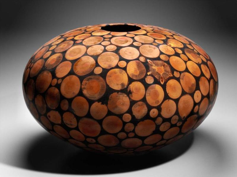 White Pine Mosaic Bowl