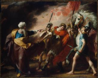 Saul Reproved by Samuel