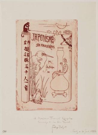 Title Page from the series Japonisme