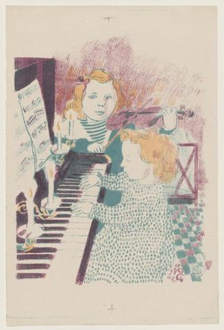 Concerts of André Rossignol's younger brother and younger sister (frontispiece)