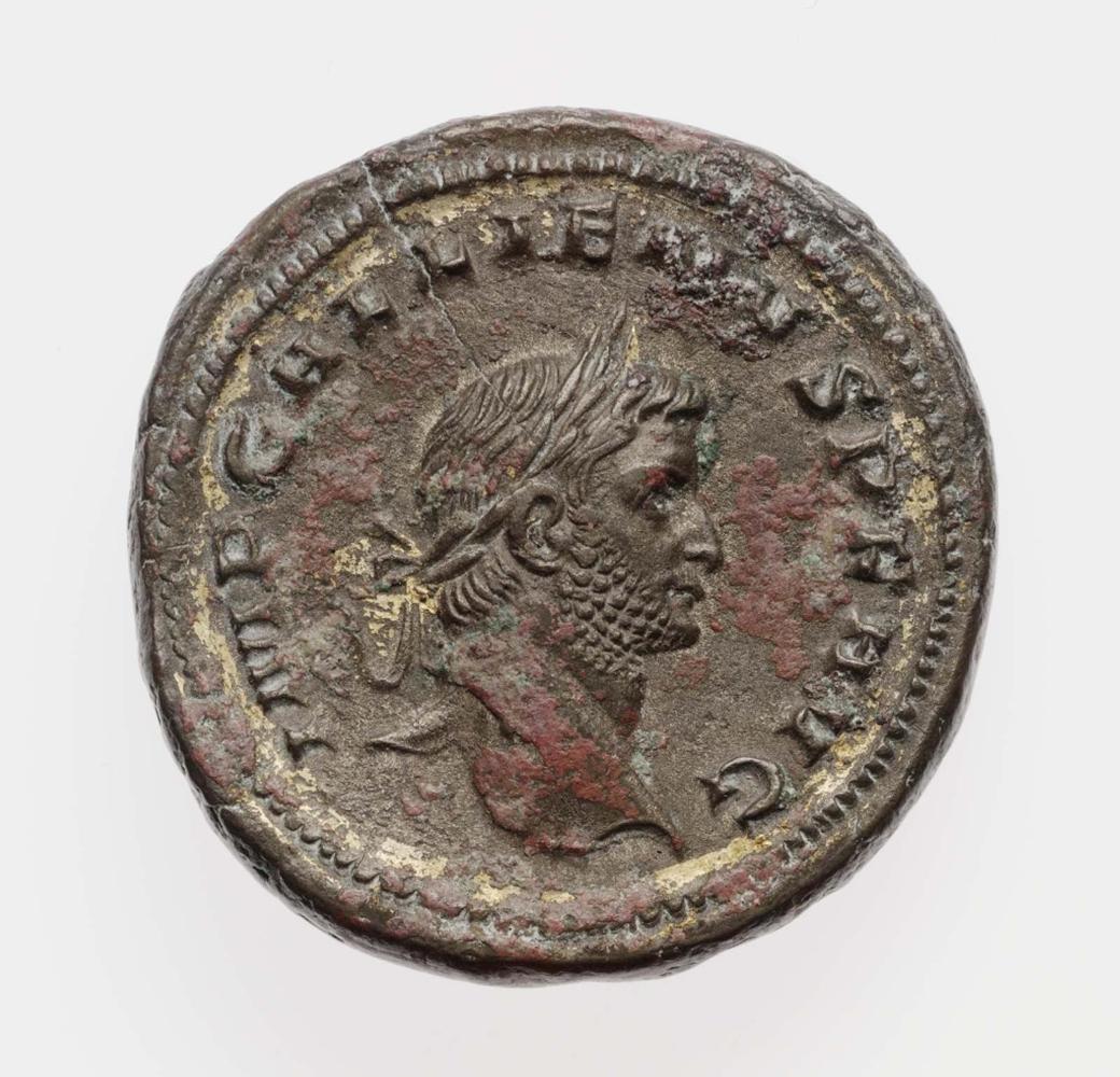 Medallion with head of Gallienus