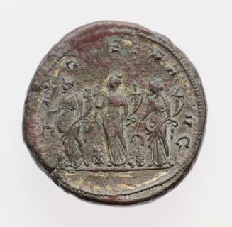 Medallion with head of Gallienus