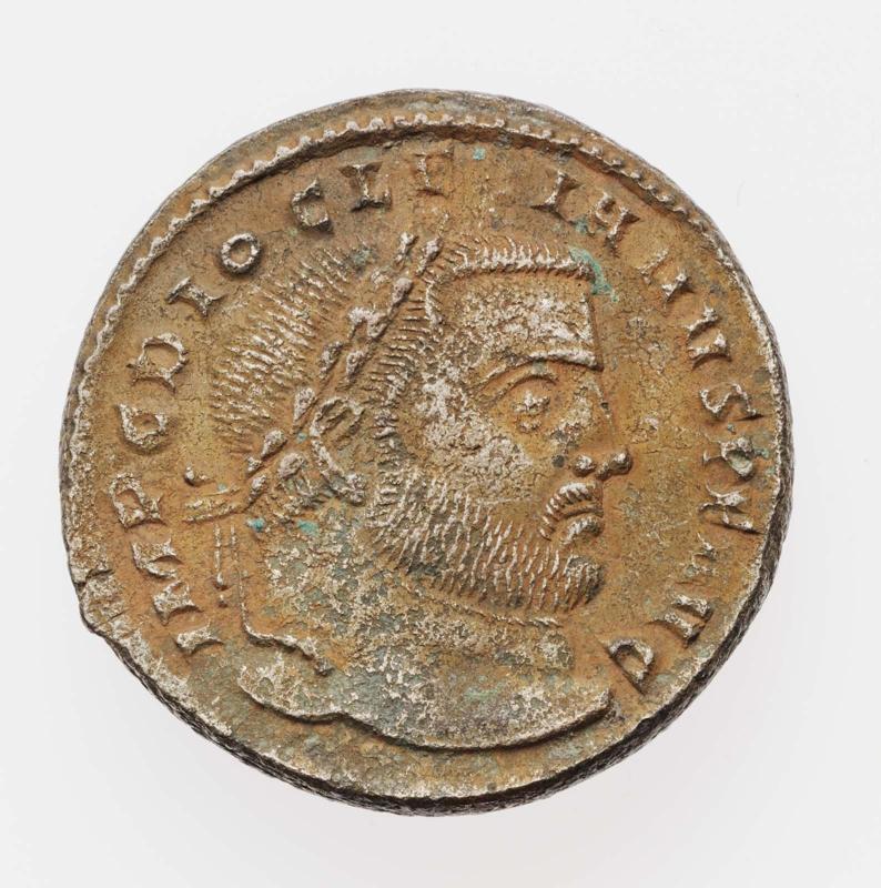 Follis with bust of Diocletian