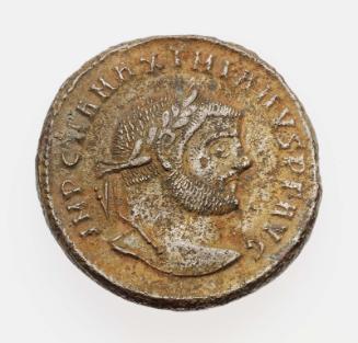 Follis with bust of Maximian I Herculius
