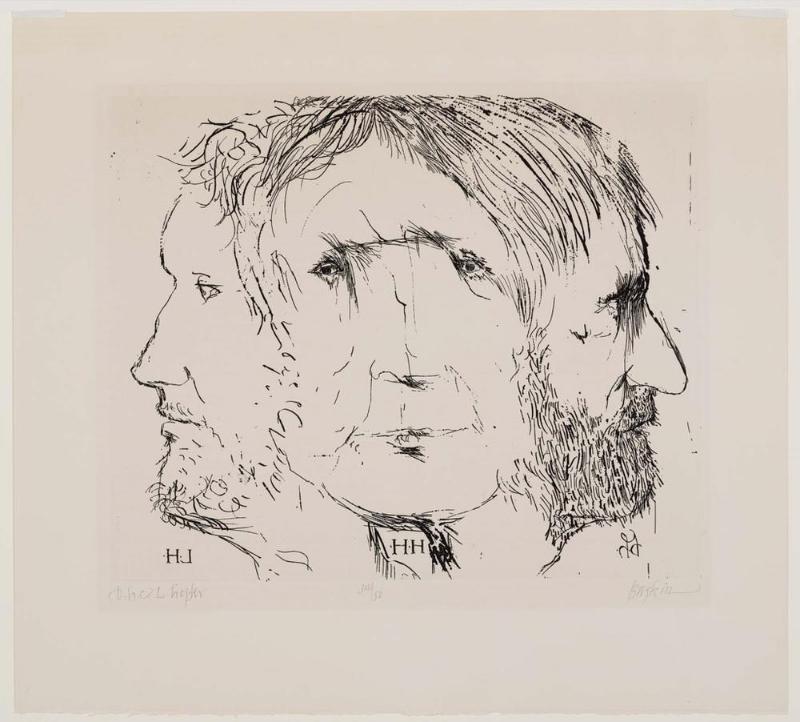 D., H., and L. Hopfer, from Portraits of Ten Artists
