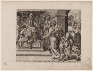 David Bringing Saul the Gifts from His Father