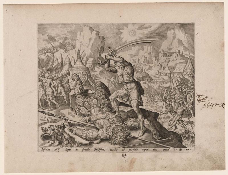 David Severing Goliath's Head