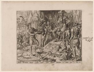 Abner Presenting David with Goliath's Head Before Saul