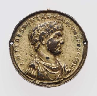 Contorniate with bust of Trajan