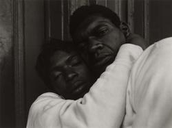 Untitled, [Couple in White Sweatshirts Embraced], from East 100th Street series