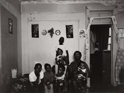 Untitled, [Washington Family Posing for their Father], from East 100th Street series