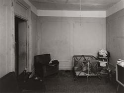 Untitled, [Baby in Crib (Playpen) in Empty Room], from East 100th Street series