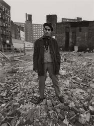 Untitled, [Drug Addict Standing on Rubble], from East 100th Street series