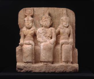 Triad of queen and two goddesses