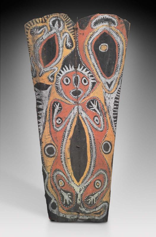 Abelam bark painting