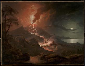 Eruption of Vesuvius with Destruction of a Roman City