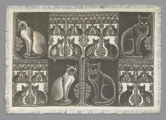 "Zaidee and her Kittens" placemat