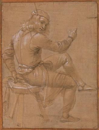 Young Man (Youth Seated on a Stool)