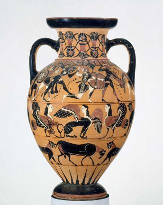 Two-handled jar (Tyrrhenian neck-amphora)