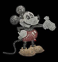 Mickey Mouse brooch