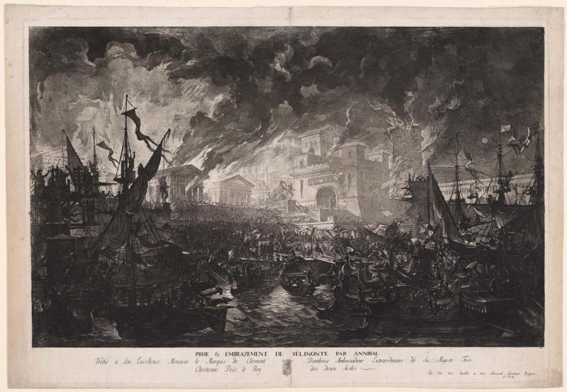 The Capture and Burning of Selinus by Hannibal
