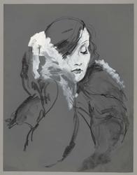 Marlene Dietrich in hat