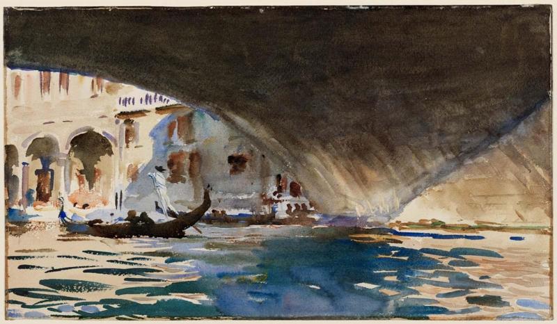 Venice: Under the Rialto Bridge
