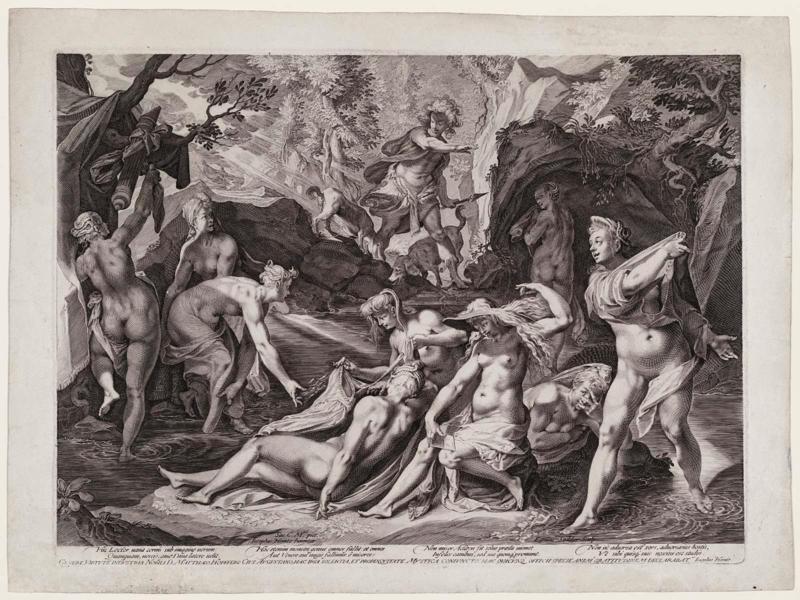 Diana Surprised by Actaeon
