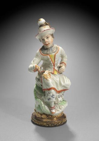 Gold-mounted double Scent-bottle