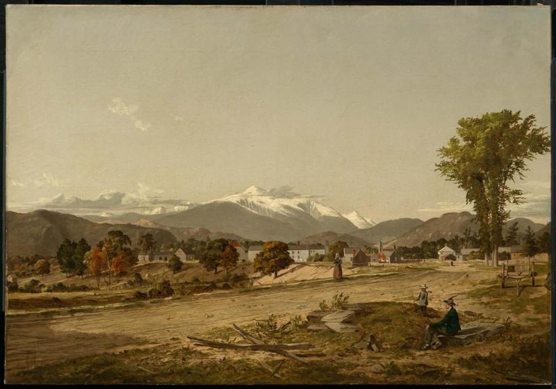 White Mountains from North Conway, New Hampshire
