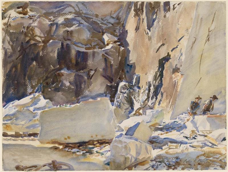 Carrara: In a Quarry