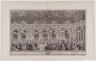 Décoration du bal masqué donné par le roy