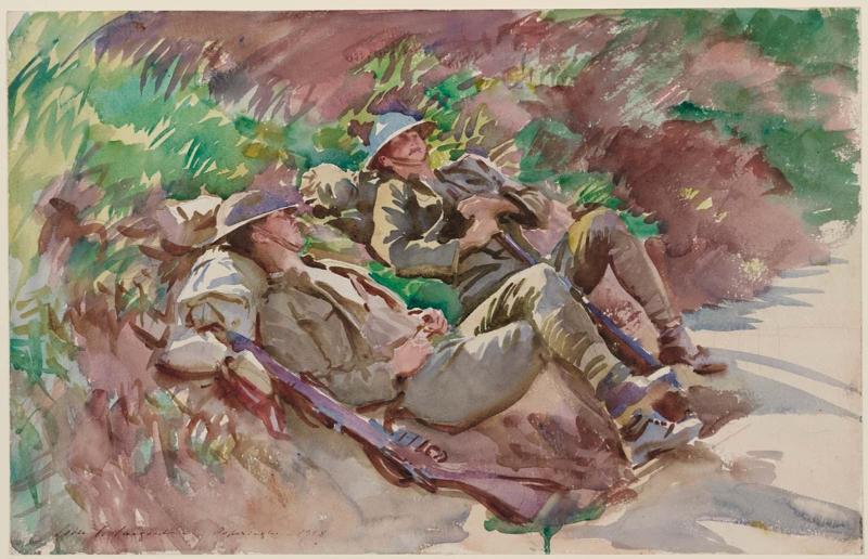 Poperinghe: Two Soldiers