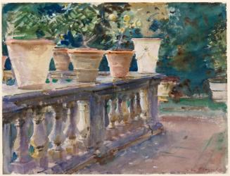 Villa di Marlia, Lucca: The Balustrade