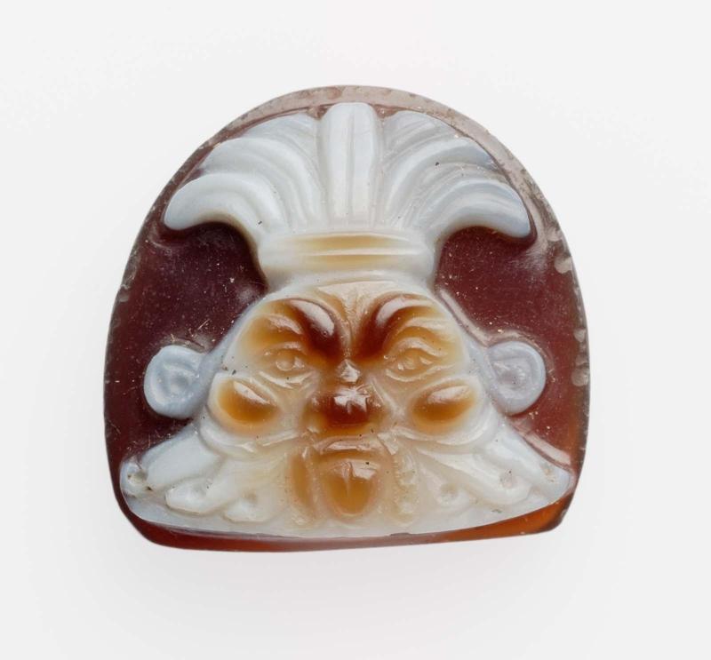 Cameo with head of Bes