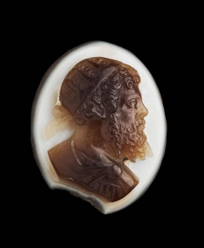 Cameo with portrait bust of Septimius Severus