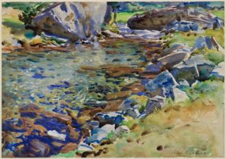 Brook among Rocks