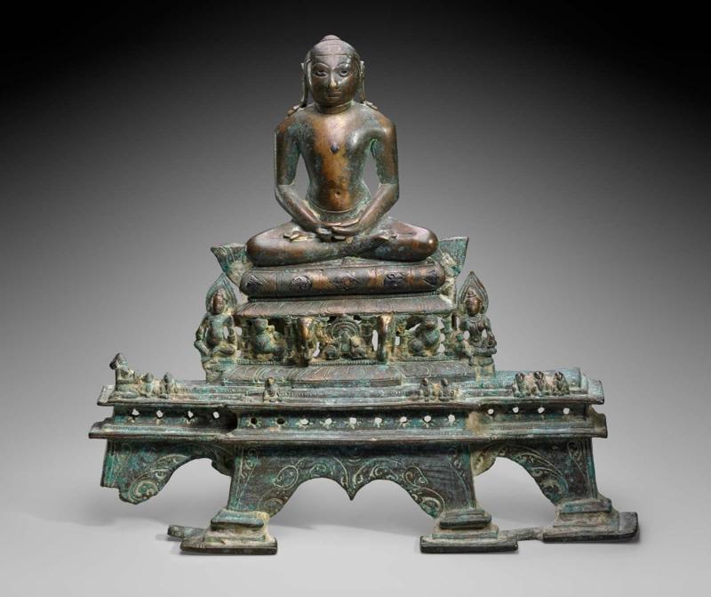 Seated Rishabhanatha
