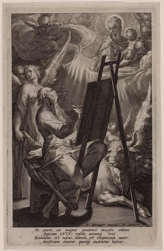 Saint Luke Painting the Virgin