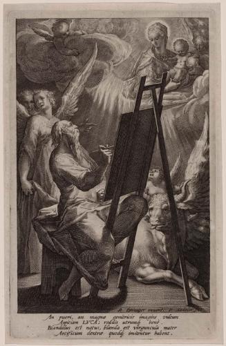 Saint Luke Painting the Virgin