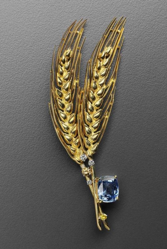 Wheat brooch
